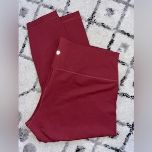 NEW Lululemon wunder under high-rise tight 25”